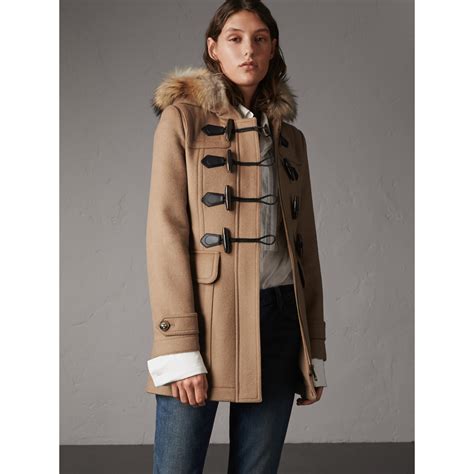 burberry teal duffle coat|Burberry duffle coat sale.